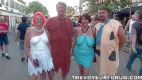 Two horny girls in a big butt and big boobs in a group sex video