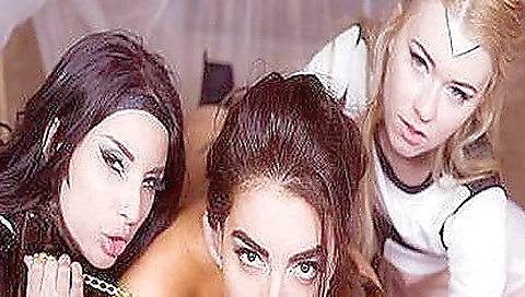 A young sexy brunette in black and white with a nice figure