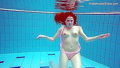 Simonna Is Hot And Horny In The Public Swimming Pool