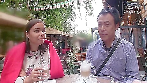 Asian babe does big blowjob and then she rides a dick