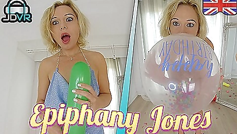 Balloon Popping With B2p - Hot Amateur Blonde - Epiphany Jones