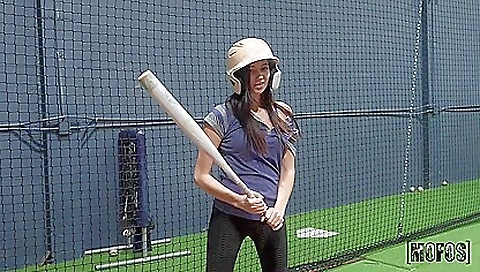 Busty brunette takes a big cock in her mouth and pussy